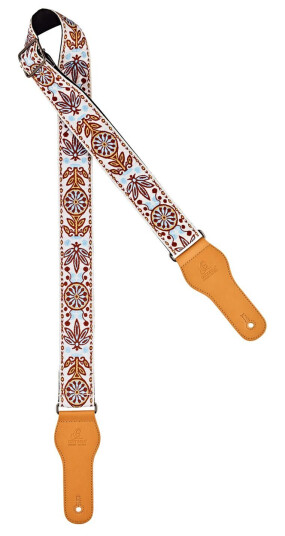 Ortega Guitars Ortega Ocs-540 Guitar Strap Creative Series, Classic Hvit