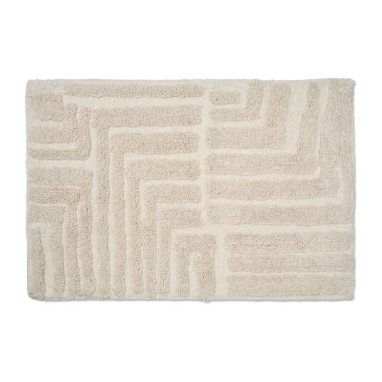 Classic Collection Field baderomsmatte 60 x 90 cm White