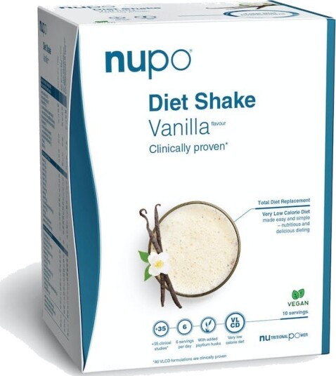 Nupo Diet Shake Vanilla 320 g Slankekur