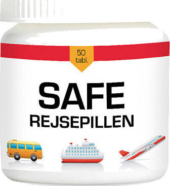 Mezina Safe Reisesyke Tabletter 50 Tabletter