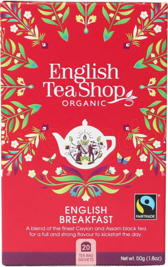 English Tea Shop English Breakfast Te Ø - 20 Poser English Tea Shop English Breakfast Te Ø - 20 Poser