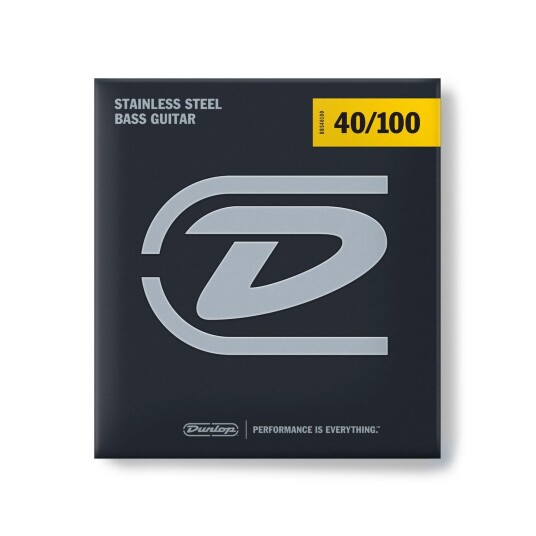 Dunlop Dbs40100 El.Bas Str Ss Light 040-100