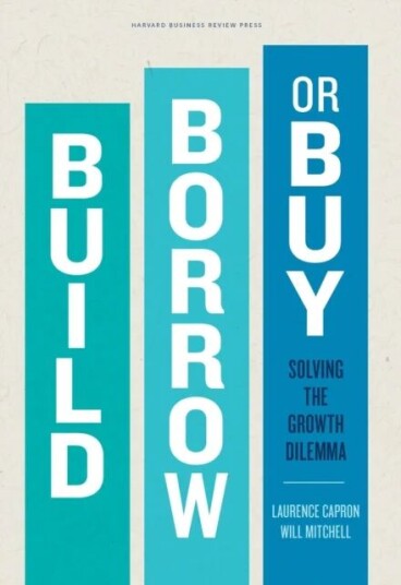 Build, Borrow, Or Buy Av Laurence Capron, Will Mitchell