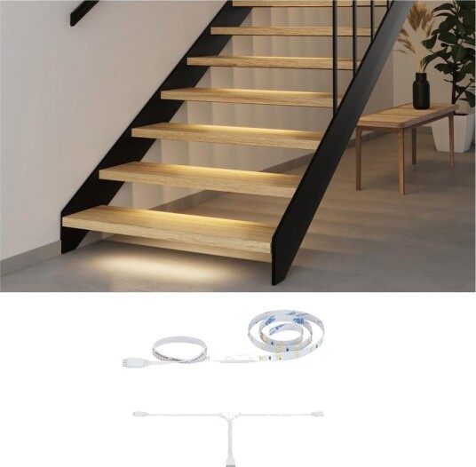 Paulmann 71218 Universale Lysstriper Hvit Kopper Ip20 Ii Varm Hvit