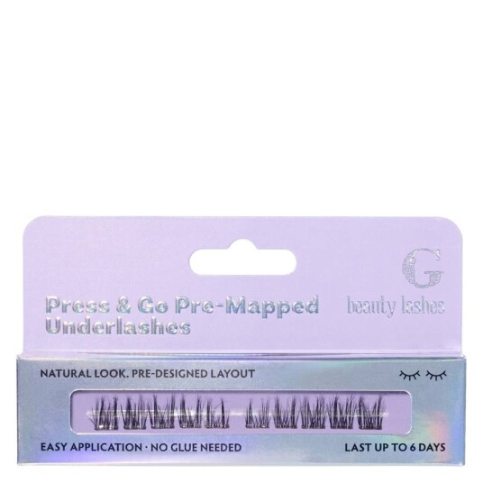 G Beauty Lab Press & Go Pre Mapped Underlashes Vibe G Beauty Lab Press & Go Pre Mapped Underlashes Vibe