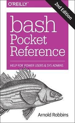 Bash Pocket Reference 2e Av Arnold Robbins
