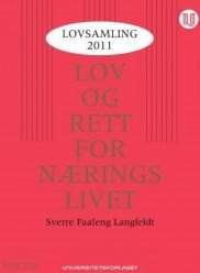 Næringslivets lovsamling 1687-2011, Pent brukt bok uten markeringer