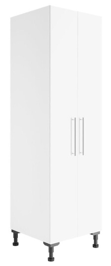 Alterna Vaskerom: Høyskap 40-60cm M/rengjøringsinnredning Hvit / 60cm