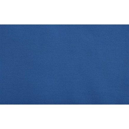 Brændgaard Textile Perlebomull Økologisk Bomullsstoff 023 Kongeblå 150cm 50cm