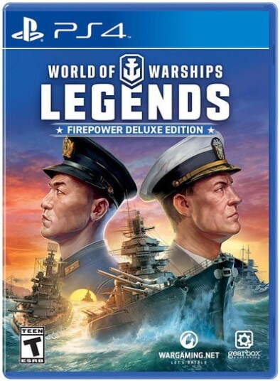 World of Warships Legends Firepower Deluxe Edition PlayStation 4 Spill