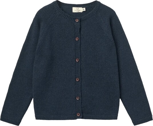 Copenhagen Colors Merino Knitted Cardigan NAVY 146/152 Copenhagen Colors Merino Knitted Cardigan NAVY 146/152