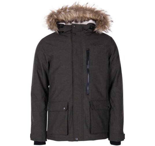 Swedemount Calgary Parka Olive Melange Xs Vinterjakker