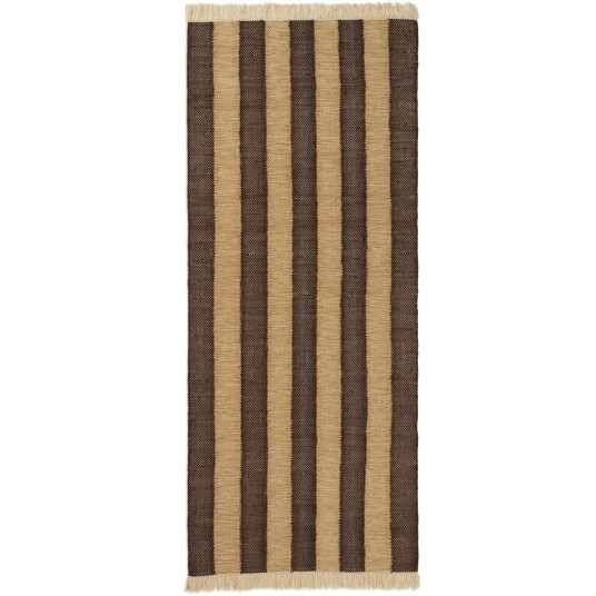Ferm Living Ives Teppe 80x200 cm Tan/chocolate