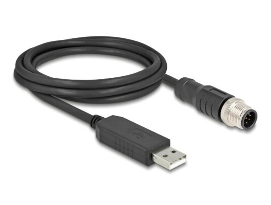 Delock M12 Til RS232 Adapterkabel 1.8m