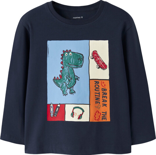 Name It Genser NmmLucius Navy Blazer Name It 6 år (116) Genser Marineblå