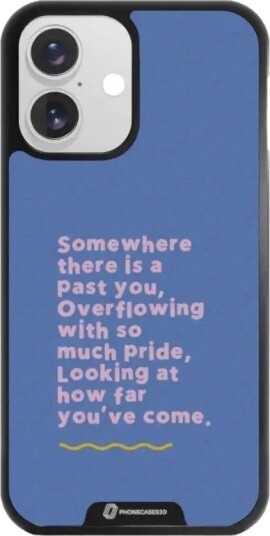 Phonecases3D iPhone 16 Jess Rachel Sharp 3D mobildeksel, svart