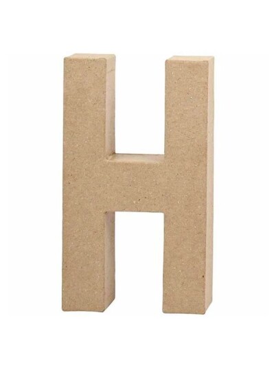 Creativ Company Letter Papier-mache H Creativ Company Letter Papier-mache H