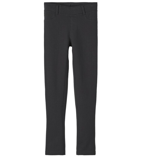 Name It Leggings nkfJavi Solid Swe Legging Svart