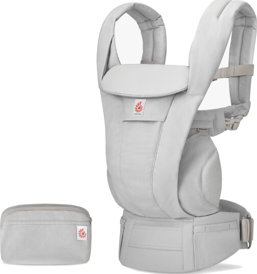 Ergobaby Omni Deluxe Bæresele Pearl Grey Bomull Ergobaby Omni Deluxe Bæresele Pearl Grey Bomull