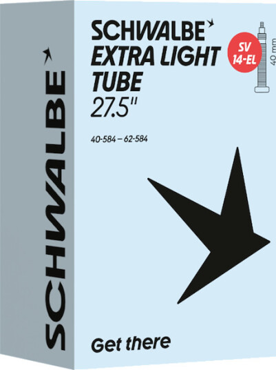 Schwalbe Extra Light slange 27,5"x1,60-2,50 (40/62-584) 40mm racerventil