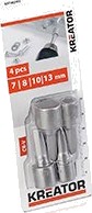 Magnettoppsett 7,8,10,13 mm