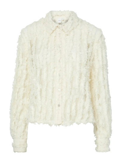 YAS Yasfrayly Ls Shirt Cream 34