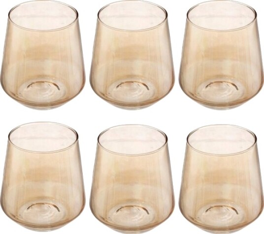 Secret De Gourmet Glass For Kalde Drikker Olga Champagnefarget 6 Stk Secret De Gourmet Glass For Kalde Drikker Olga Champagnefarget 6 Stk