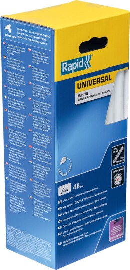Rapid Limpatron Universal Hvit Diameter 12 Mm Farge Hvit Av Eva & Harpiks Løsemiddelfri – 1 Stk 5001412 Rapid Limpatron Universal Hvit Diameter 12 Mm Farge Hvit Av Eva & Harpiks Løsemiddelfri – 1 Stk 5001412