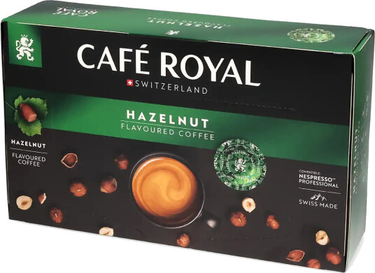Café Royal | Hasselnøtt 50 kapsler til Nespresso® Pro