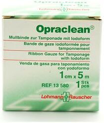Lohmann Opraclean Iodoform gasbind   1cm x 5m