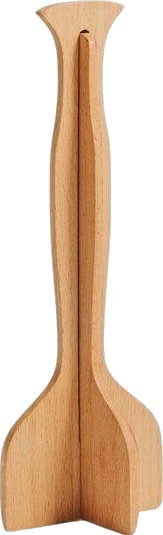 Hackit Wood mathakker 2 delt 25 cm bøk Hackit Wood mathakker 2 delt 25 cm bøk