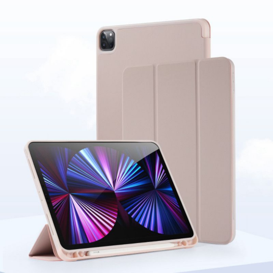 iPad 7/8/9 10.2"   Silikon Deksel   Pink Pink