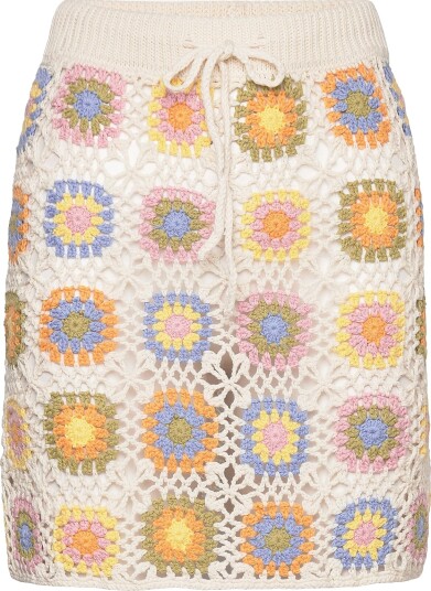 Mango | Crochet Mini Skirt | XS