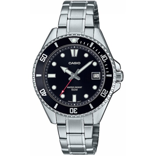 Casio Collection MDV-10D-1A1VEF - Herre - 38 mm - Analog - Kvarts urverk - Mineralglas Casio Collection MDV-10D-1A1VEF - Herre - 38 mm - Analog - Kvarts urverk - Mineralglas