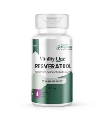 Vitality line resveratrol 60 kapsler Vitality line resveratrol 60 kapsler