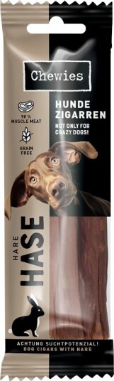 Chewies Hundesigarer Sparepakke Kanin 3 X 75 G