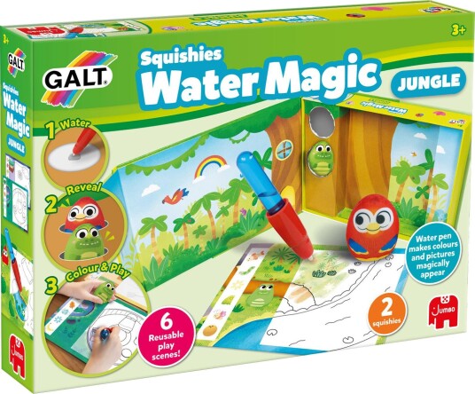 Galt Vannmagiske Squishies Jungellekesett - fra 3 år
