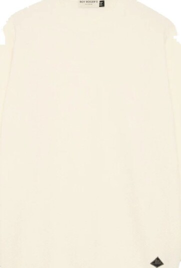 Roy Roger's, Herre, Strikkevarer, Beige, M,