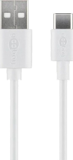 Pro USB A USB C 0.1m Hvit PUSB2.0 AC WHT 0.1M Pro USB A USB C 0.1m Hvit PUSB2.0 AC WHT 0.1M