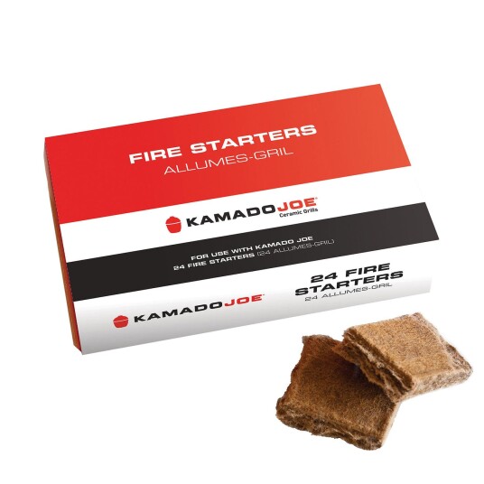Kamado Joe Fire Starters Kamado Joe ® 24 Pieces Tennbriketter av ren parafinvoks Kamado Joe Fire Starters Kamado Joe ® 24 Pieces Tennbriketter av ren parafinvoks