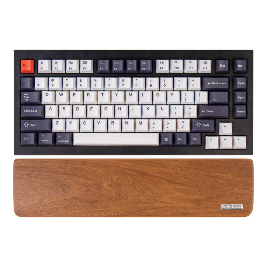 Keychron Q1/Q2 Håndleddstøtte i Valnøtt 330x80x15mm