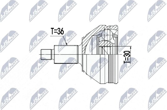 Drivledd NTY NPZ WW 048