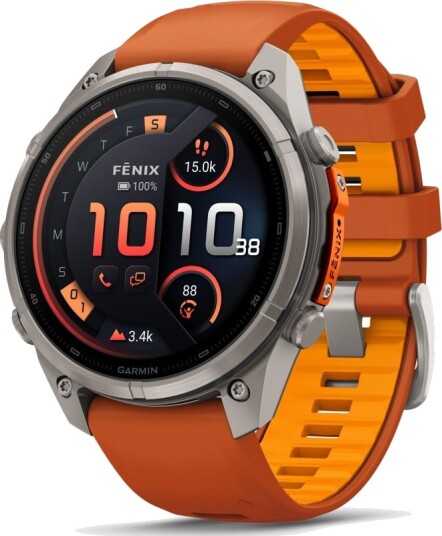 Garmin Fenix 9 Pro Amoled inReach 47mm Titan/autumn Orange/spark Orange Garmin Fenix 9 Pro Amoled inReach 47mm Titan/autumn Orange/spark Orange