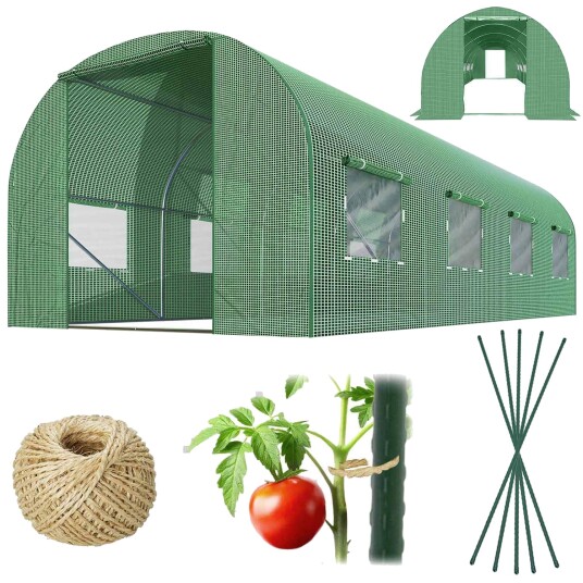 Hagetunnel 2,5 x 4 m 10 m2 Plonos Hagetunnel 2,5 x 4 m 10 m2 Plonos
