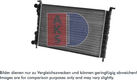 AKS DASIS 081540N Radiator motorkjøling