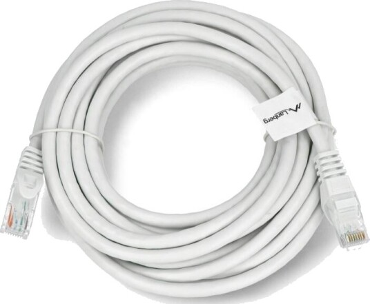 Ethernet patchkabel Cat 6 UTP grå 5m Ethernet patchkabel Cat 6 UTP grå 5m