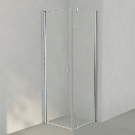 INR Iconic Nordic Rooms Dusjhjørne Linc 13 Original Matt Aluminium / 70x70cm Klart Glass INR Iconic Nordic Rooms Dusjhjørne Linc 13 Original Matt Aluminium / 70x70cm Klart Glass