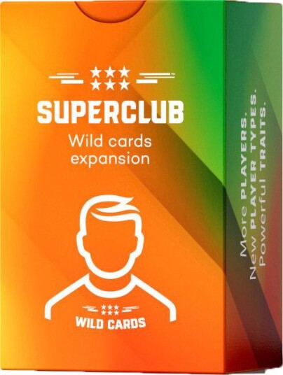 Superclub Wild Cards Utvidelsespakke Engelsk Krever Grunnspillet