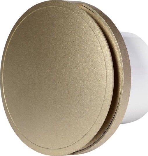 Europlast E EXTRA Elektrisk Vifte Rund Ø100mm m/deksel Og Kulelager Gull