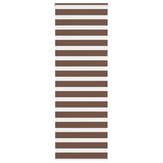 Sebragardin brun 90x200 cm stoff bredde 85,9 polyester